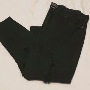 Torrid 24 Short Inseam Black High Waisted Jeggings